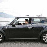 Man in car