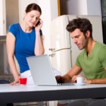 Digital zombie couple picture